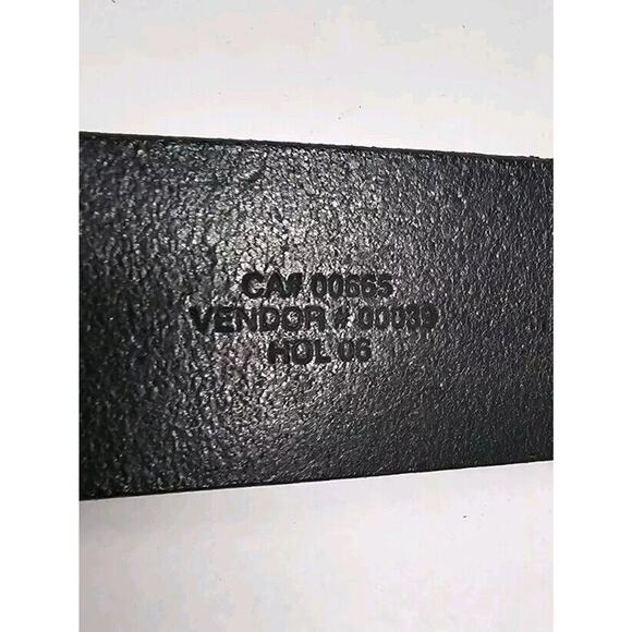 Eddie Bauer Women's XXL Brown Belt W/Filigree Aged Gold Buckle - Picture 3 of 5